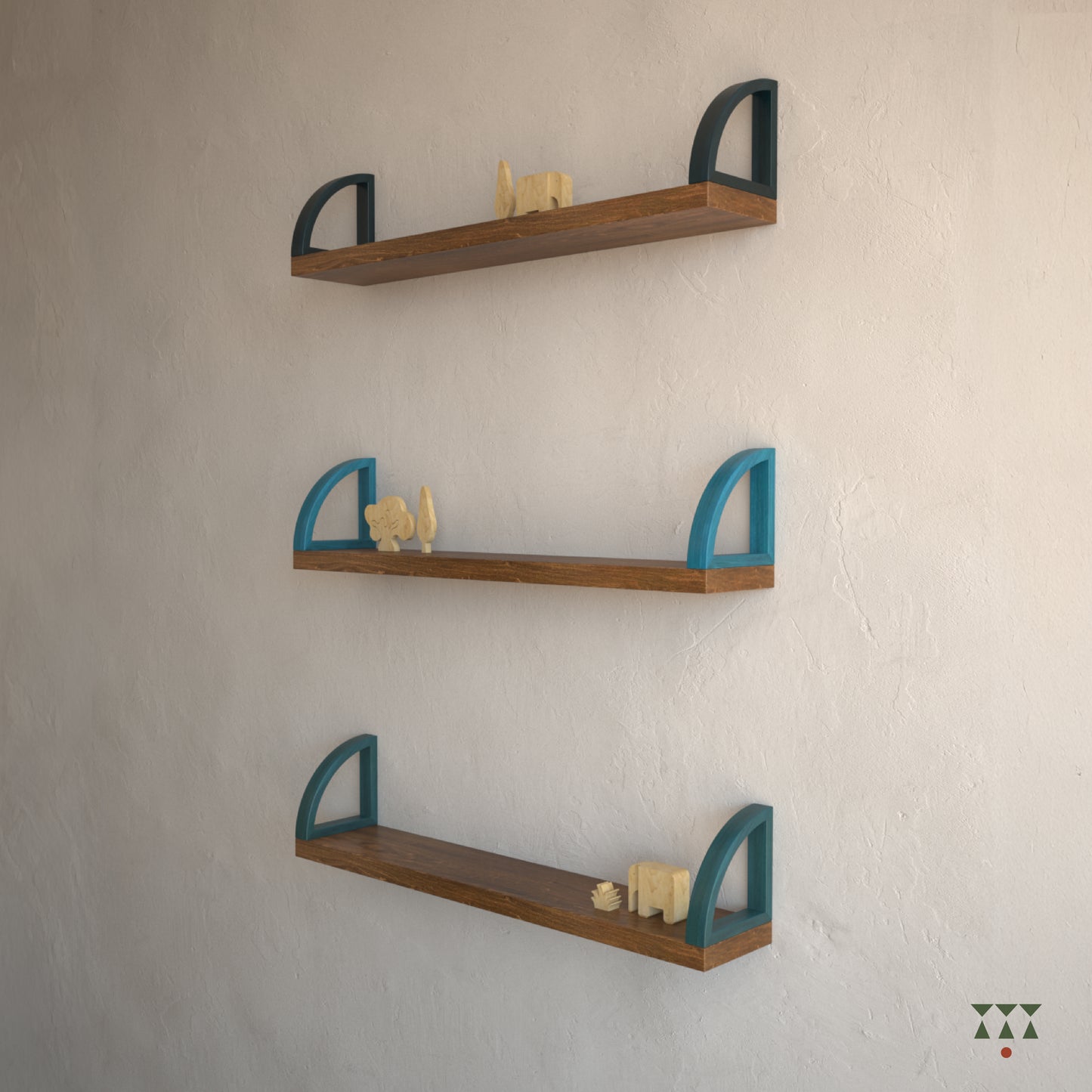 Poco | Architectural wooden shelves