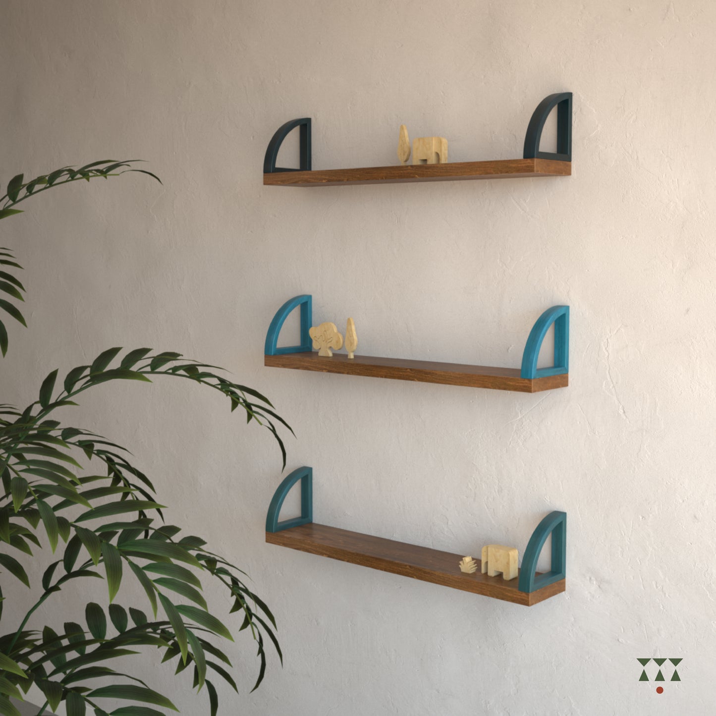 Poco | Architectural wooden shelves