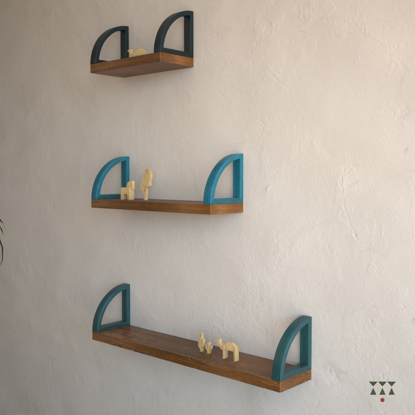Poco | Architectural wooden shelves
