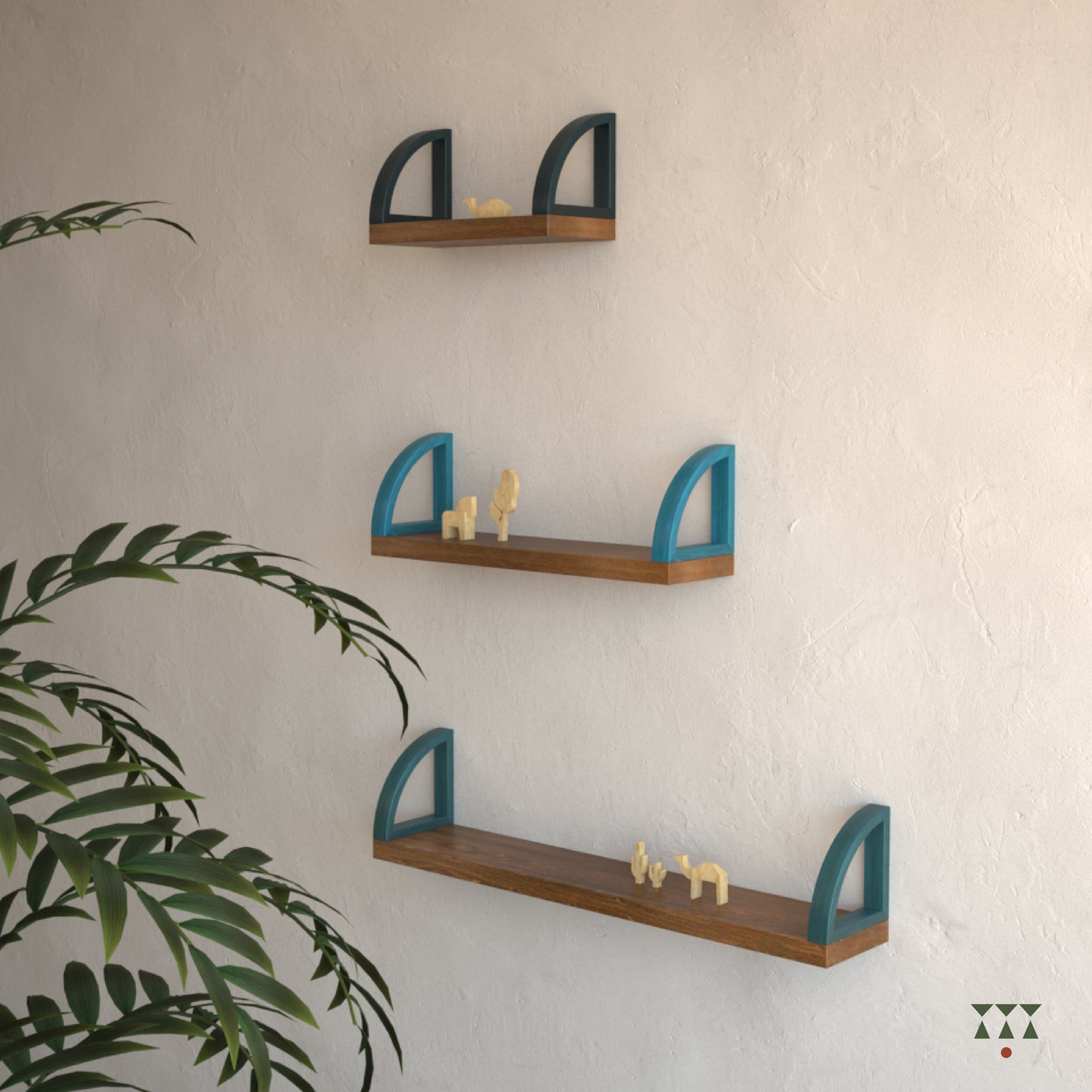 Poco | Architectural wooden shelves