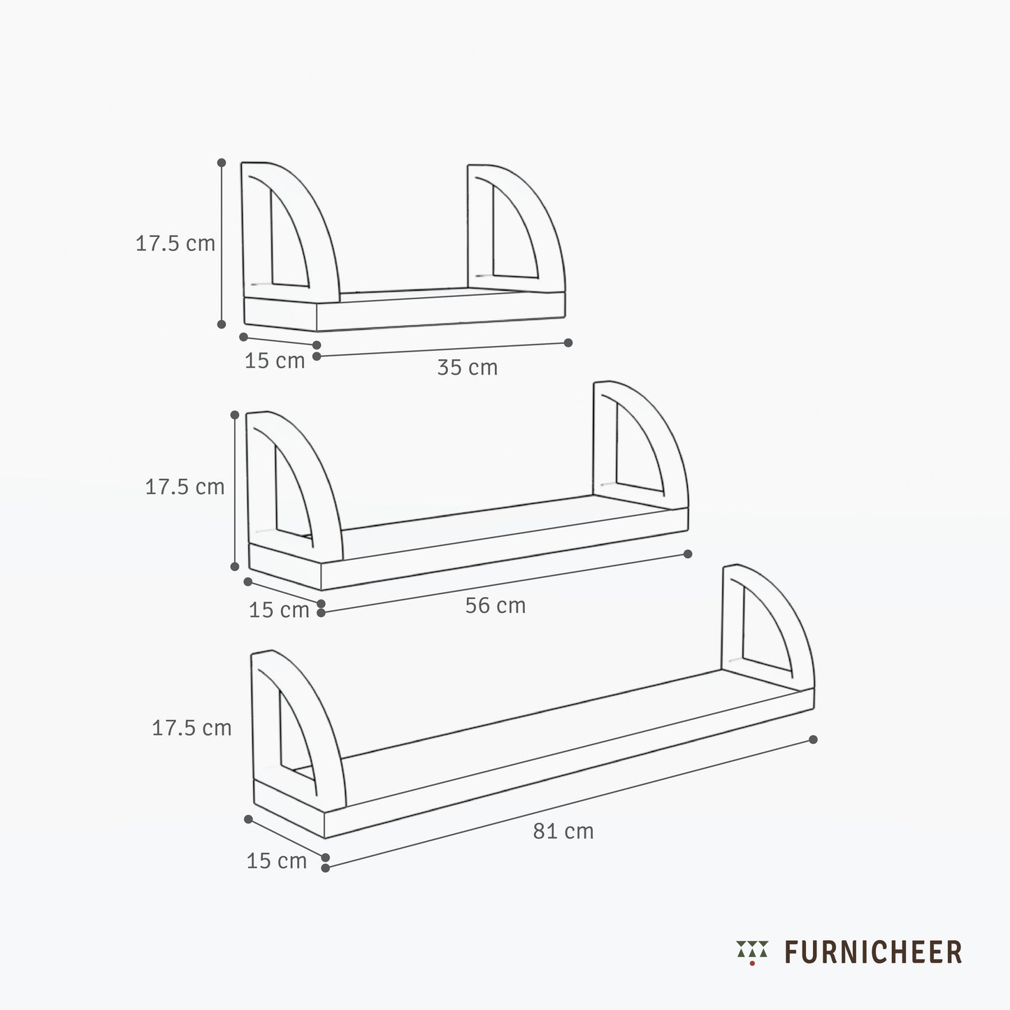 Poco | Architectural wooden shelves