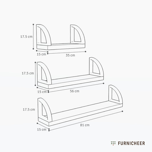 Poco | Architectural wooden shelves
