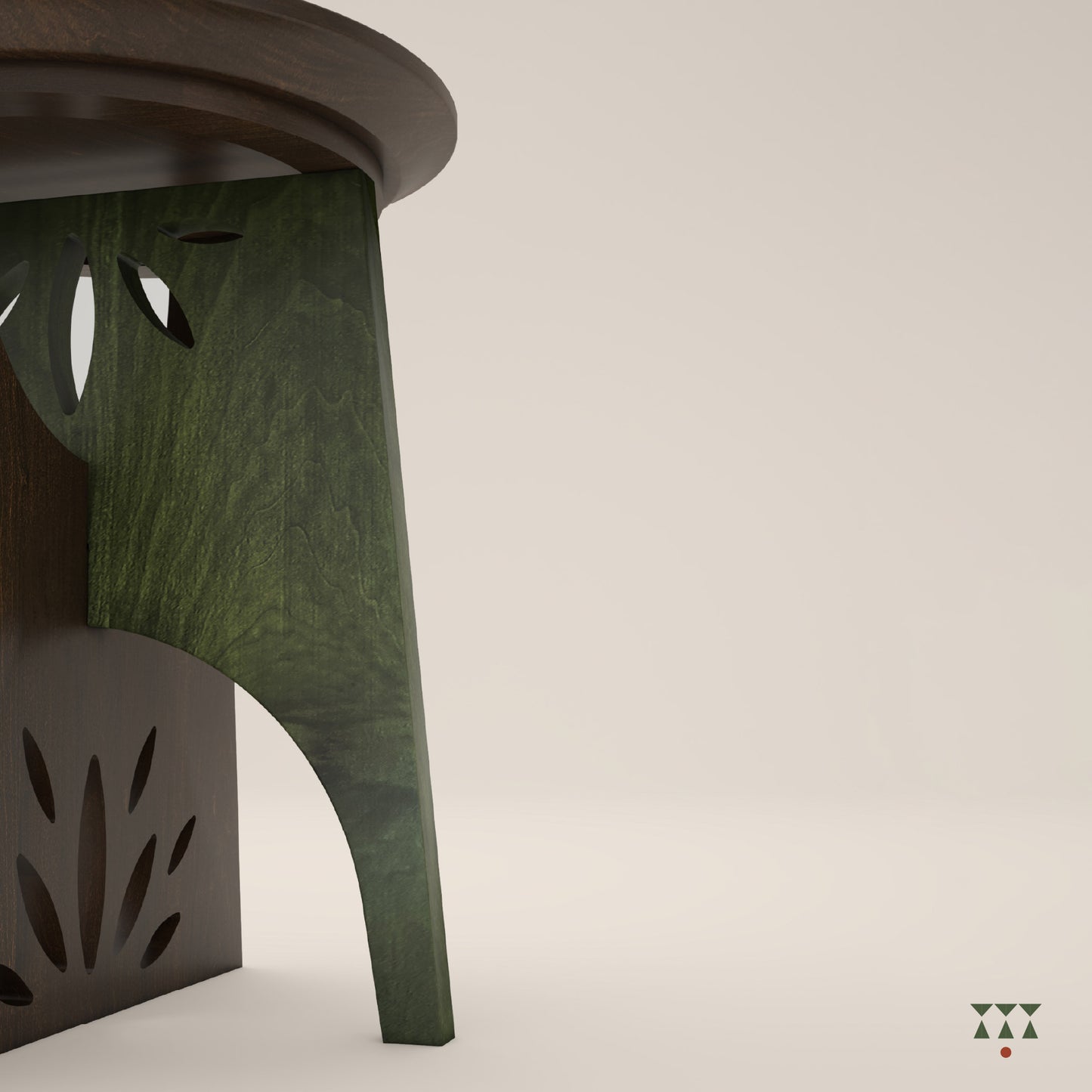 Trixie | Artistic end table