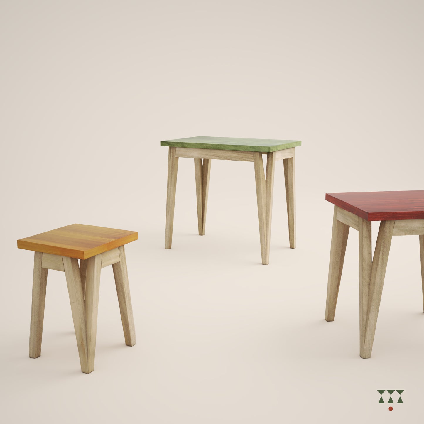 Viru Tables - Set of 3