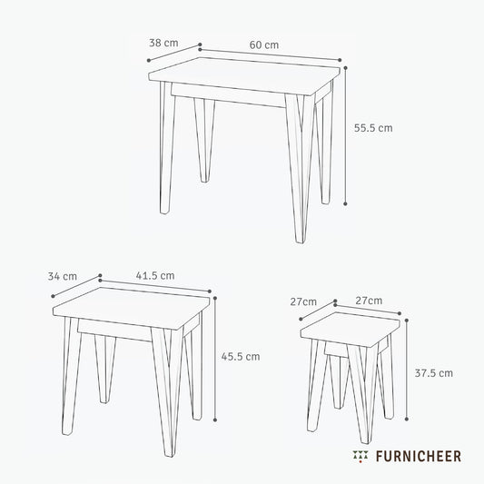 Viru, Handmade nesting tables