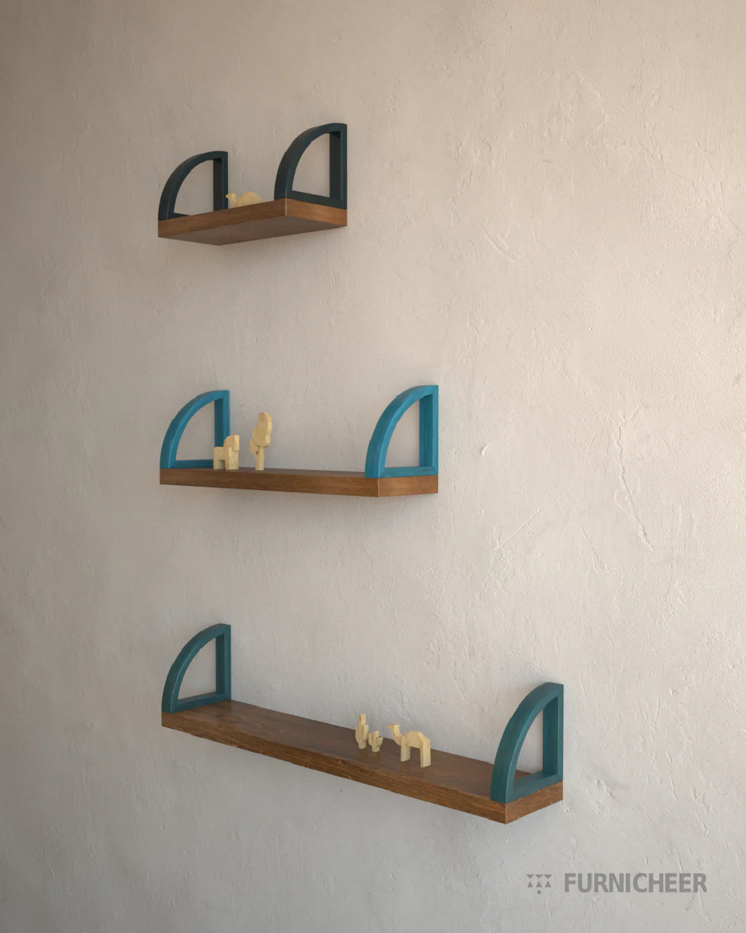 Modern Wooden Shelves for the Wall 
