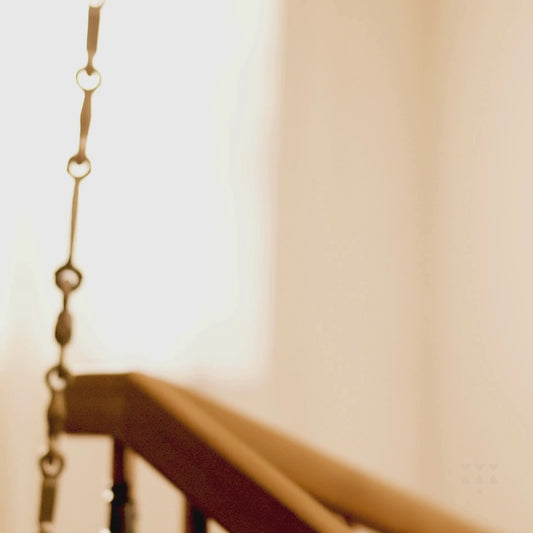Athira Patra, a handmade wooden Swing